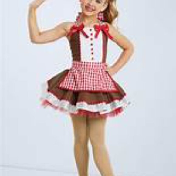 Weissmans 10801 dance costume gingerbread costume Nutcracker - Picture 7 of 7